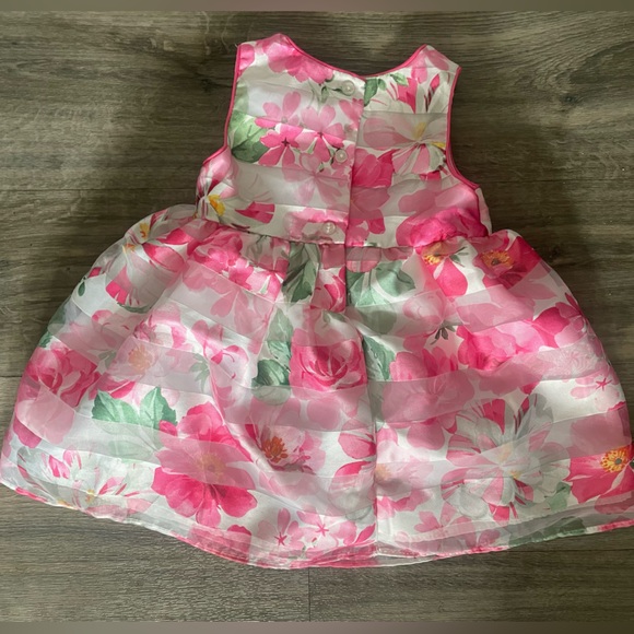 FLORAL ROSE 18M DRESS - Picture 2 of 2